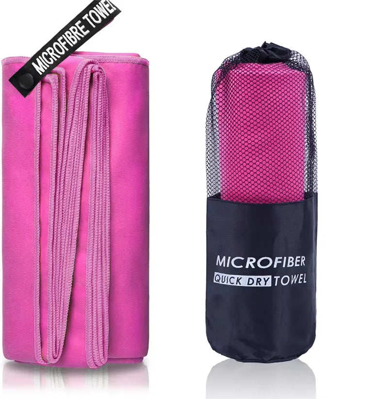 Microfiber Quick-Dry Bath Towel – Lightweight & Absorbent