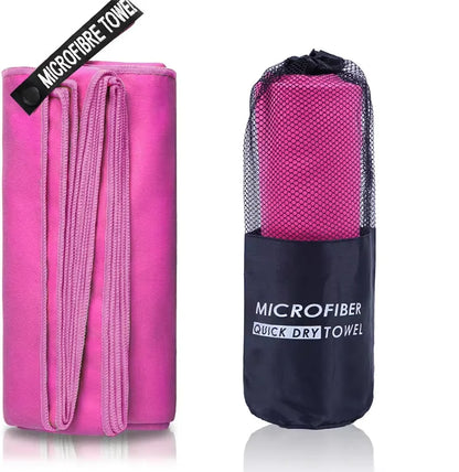 Microfiber Quick-Dry Bath Towel – Lightweight & Absorbent