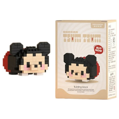Disney Tsum Tsum Mini Building Blocks – Cartoon Micro Brick Figures