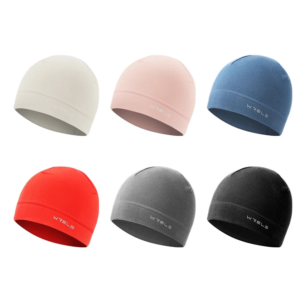 Wrels Thermal Running Beanie Hat – Lightweight Stretch Skull Cap for Sports