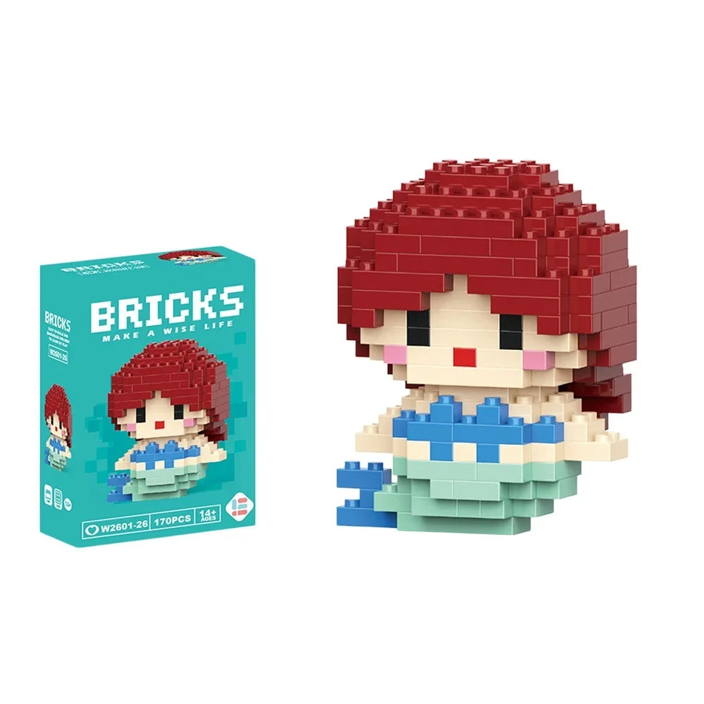 Disney Cartoon Mini Building Blocks Figure – Micro Brick Toy