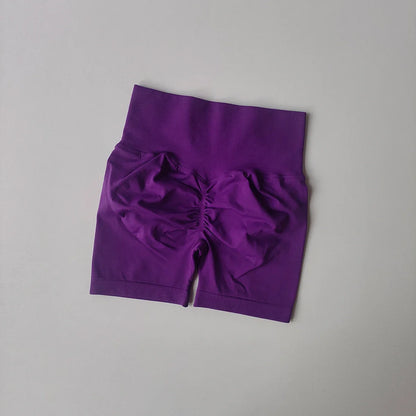 Ruched Butt Lift Yoga Shorts – High Waist Women's Workout Shorts