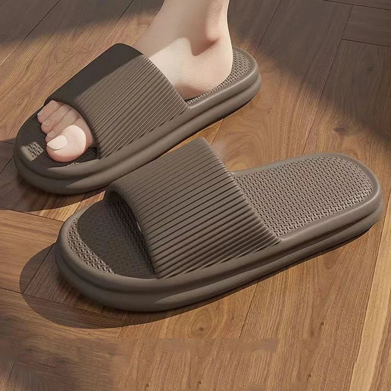 Cloud Slides Slippers Thick-Sole EVA Unisex Indoor Beach Sandals