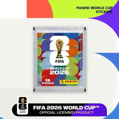 Panini FIFA World Cup 2026 Official Sticker Collection Box Sealed Packs Football Collectibles