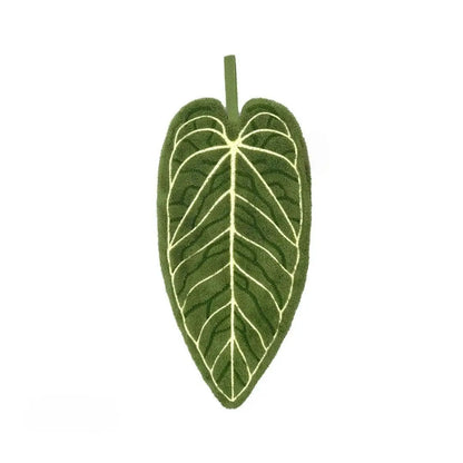 Plant Leaf Hand Towel – Absorbent Hanging Kitchen & Bathroom Towel