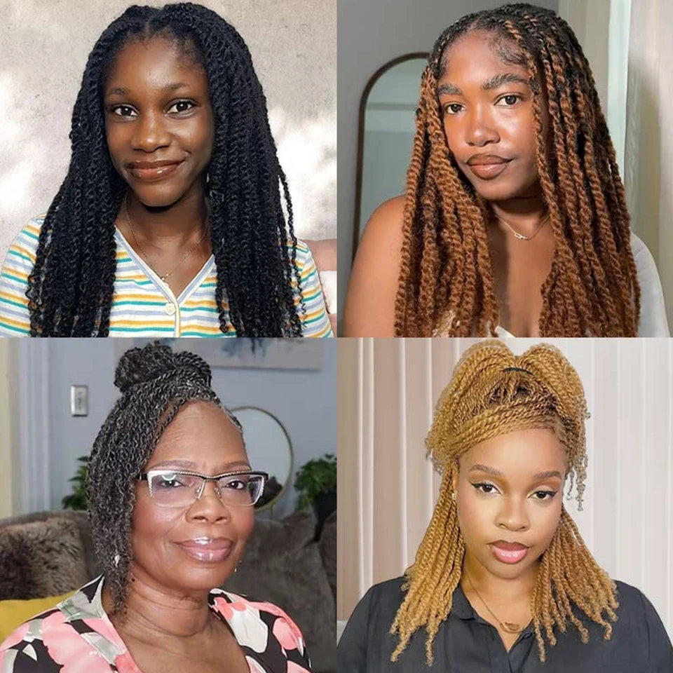 Afro Kinky Bulk Human Hair for Braiding Twists & Dreadlocks