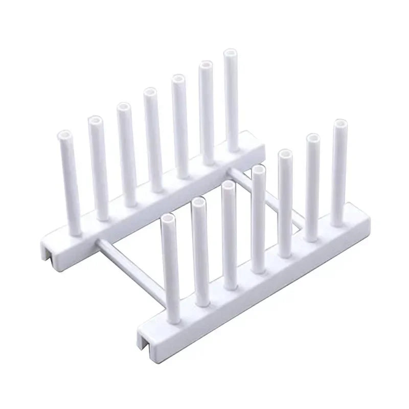 Wooden Plate Rack Dish Drainer Stand – Kitchen Organizer