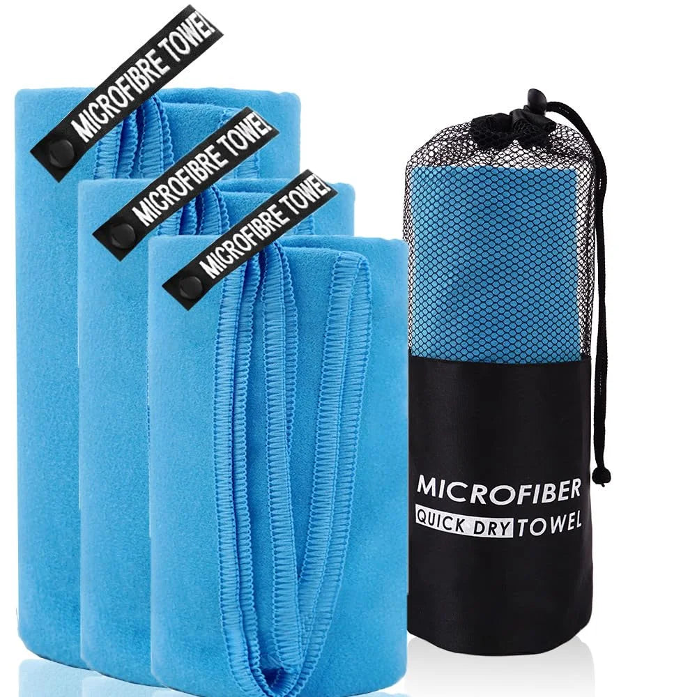 Microfiber Quick-Dry Bath Towel – Lightweight & Absorbent