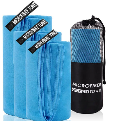 Microfiber Quick-Dry Bath Towel – Lightweight & Absorbent