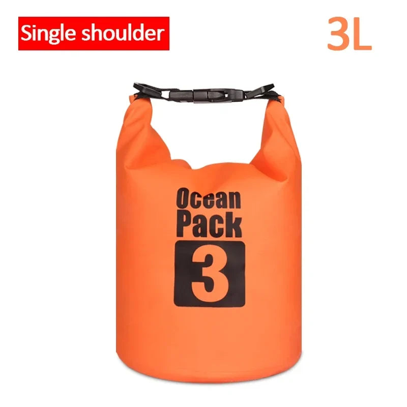 Waterproof Dry Bag 2L–30L – Ocean Pack for Outdoor Sports