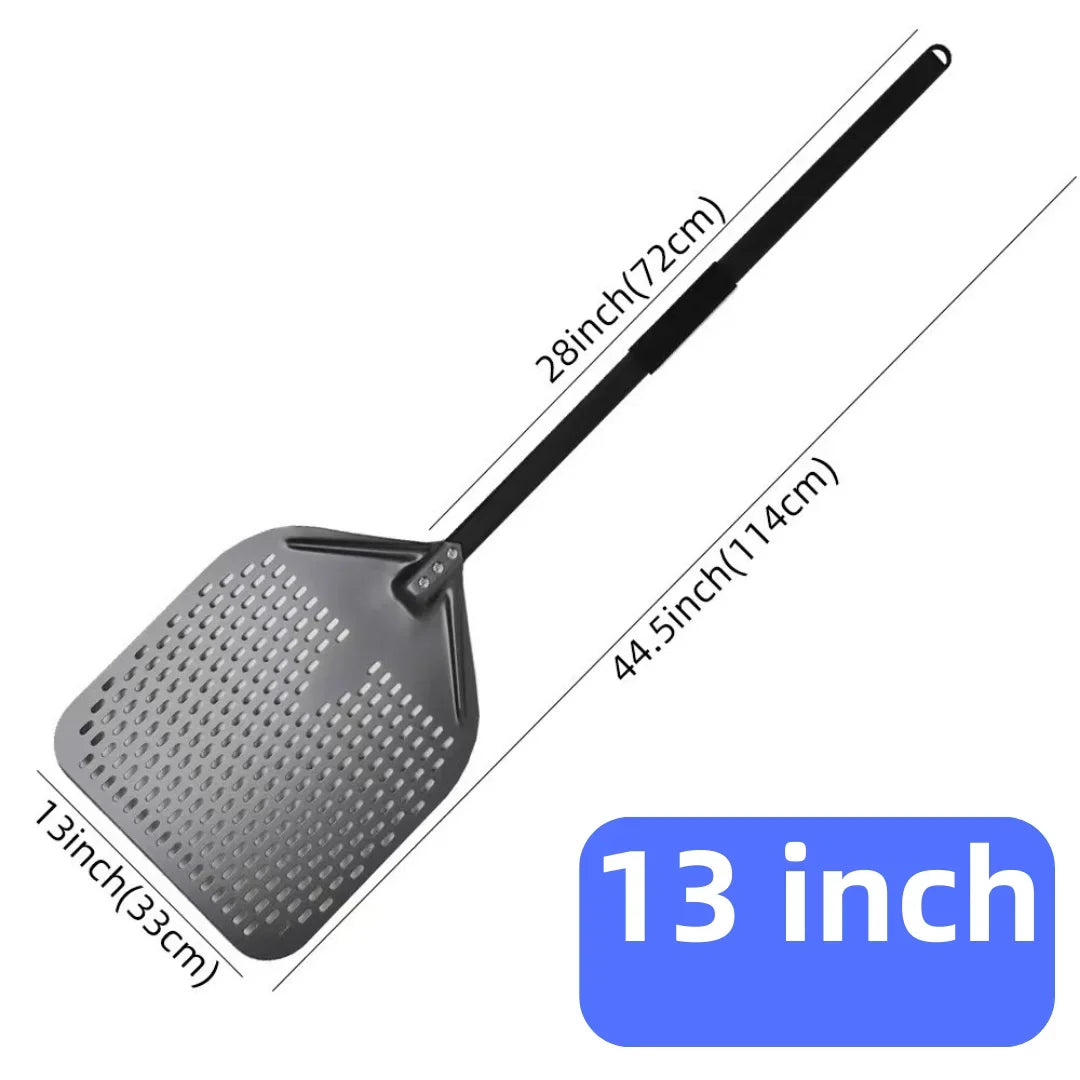 Aluminum Pizza Peel – Hard Anodized Bread Paddle for Oven Baking