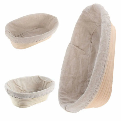 Banneton Bread Proofing Basket – Rattan Dough Proving Basket