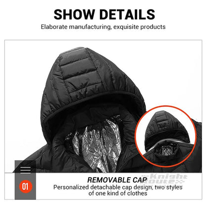 USB Electric Heated Jacket – 21 Heating Zones, 3-Gear Temperature Control