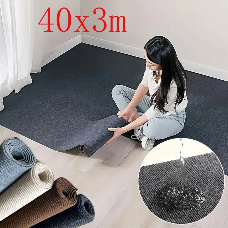 Self-Adhesive Runner Rug – Non-Slip Water-Absorbent Carpet 40x300cm