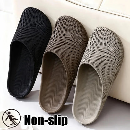 Breathable Mesh Clog Shoes for Men – Slip-On Work & Garden Clogs