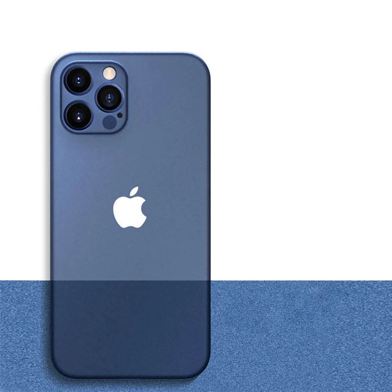 Ultra Thin Matte iPhone Case 0.2mm Slim PP Cover
