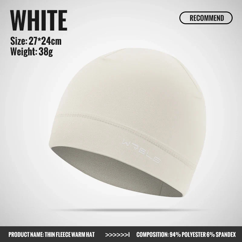 Wrels Thermal Running Beanie Hat – Lightweight Stretch Skull Cap for Sports