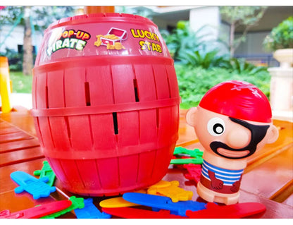 Pirate Barrel Pop-Up Game – Sword Stab Lucky Toy