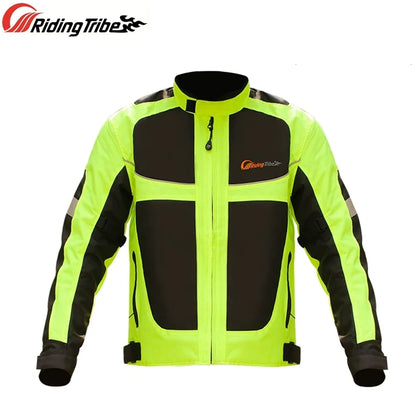 Motorcycle Jacket – Reflective Night-Visible Riding Coat for Men & Women