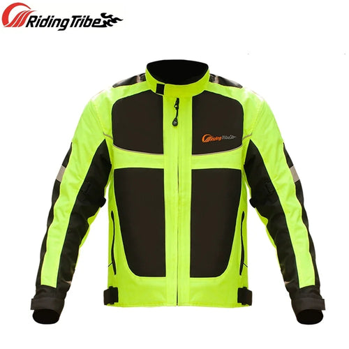 Motorcycle Jacket – Reflective Night-Visible Riding Coat for Men & Women
