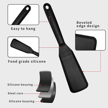 Thin Silicone Spatula – Non-Scratch Heat-Resistant Kitchen Tool