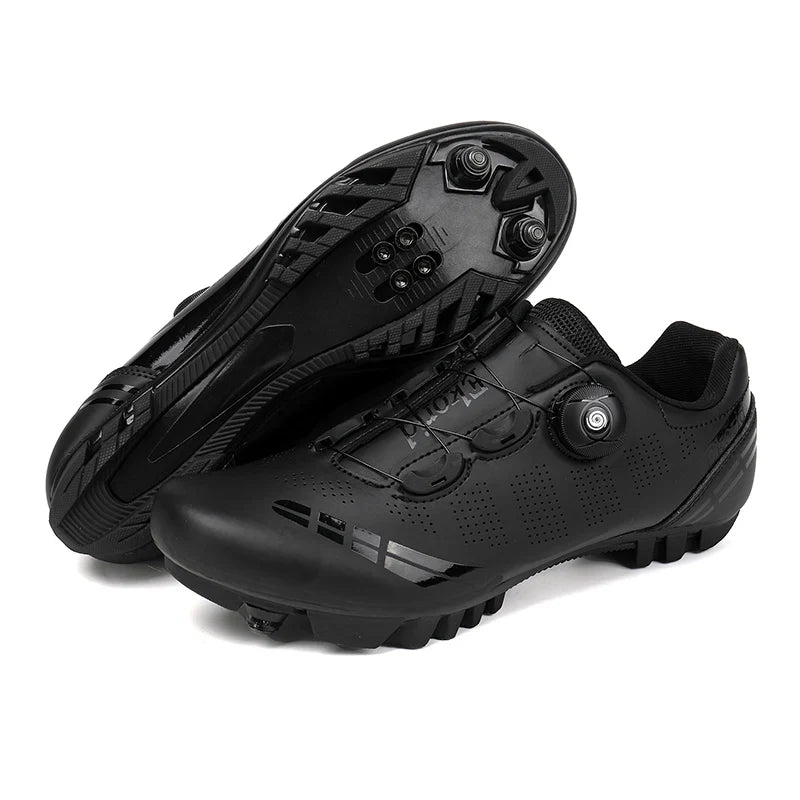MTB Cycling Shoes Unisex – SPD Cleat Compatible, Non-Slip Road & Mountain Bike Shoes
