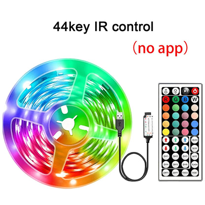 RGB LED Strip Lights with App & Remote Control