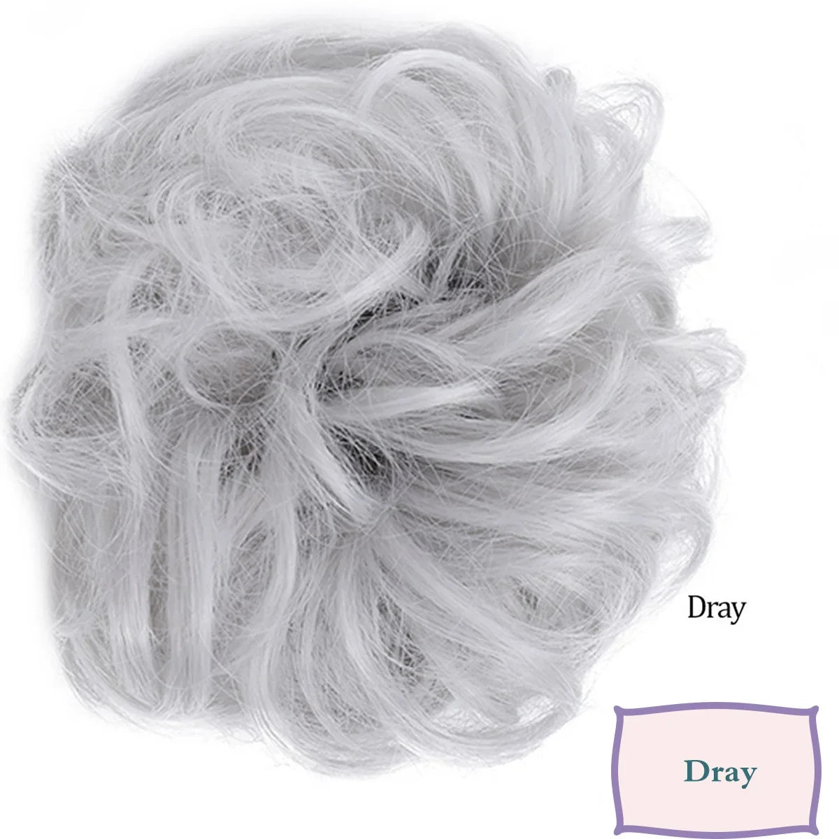 Messy Bun Hair Scrunchie – Synthetic Chignon Updo Hairpiece