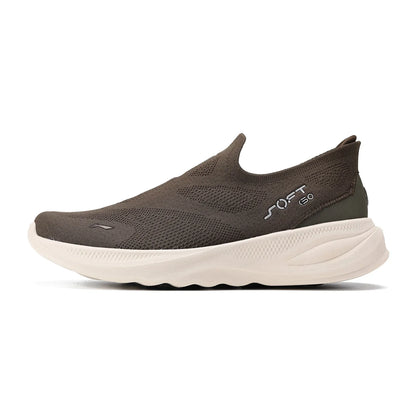 Slip-On Walking Shoes – Li-Ning Soft Go 2 Men's Knit Sneakers