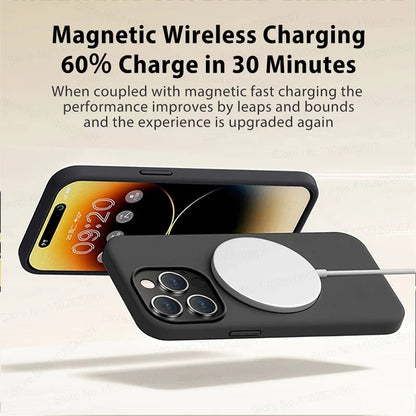 Liquid Silicone MagSafe iPhone Case – iPhone 11 to 15 Series
