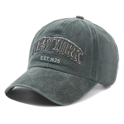 New York Washed Cotton Baseball Cap – Unisex Dad Hat