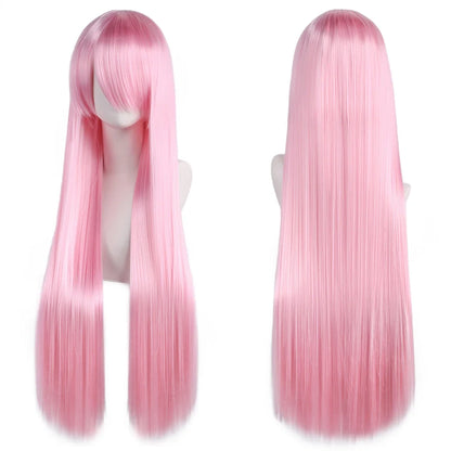 Cosplay Wig Long Straight 32 Inch – 36 Colors Synthetic Hair