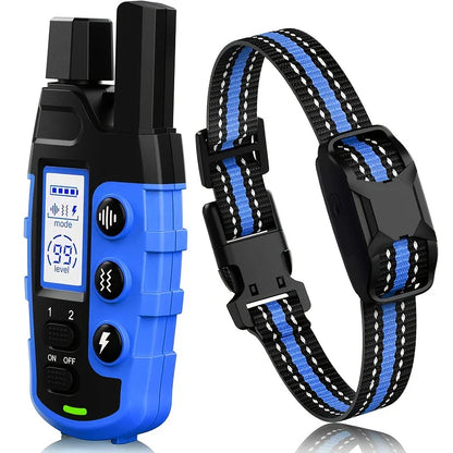 Dog Training Collar with Remote – 3300ft Range, Waterproof, 99 Levels for 5–120 lbs Dogs