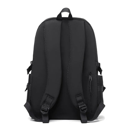 Travel Backpack 15" – Large Capacity Solid Color Daypack