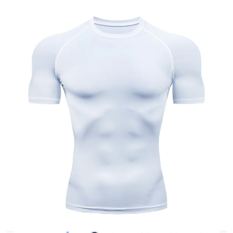 Men's Compression Shirt – Short Sleeve Athletic Workout Top