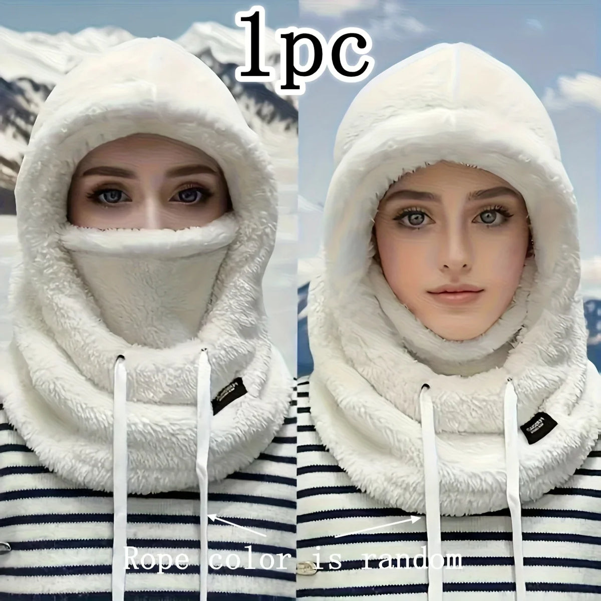 Fleece Balaclava Hood – Warm Winter Face Mask & Hat