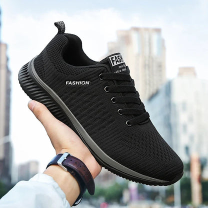 Men's Lightweight Mesh Sneakers – Breathable Running & Walking Shoes