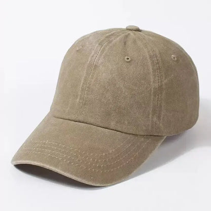 Retro Washed Denim Baseball Cap – Adjustable Unisex Sun Hat