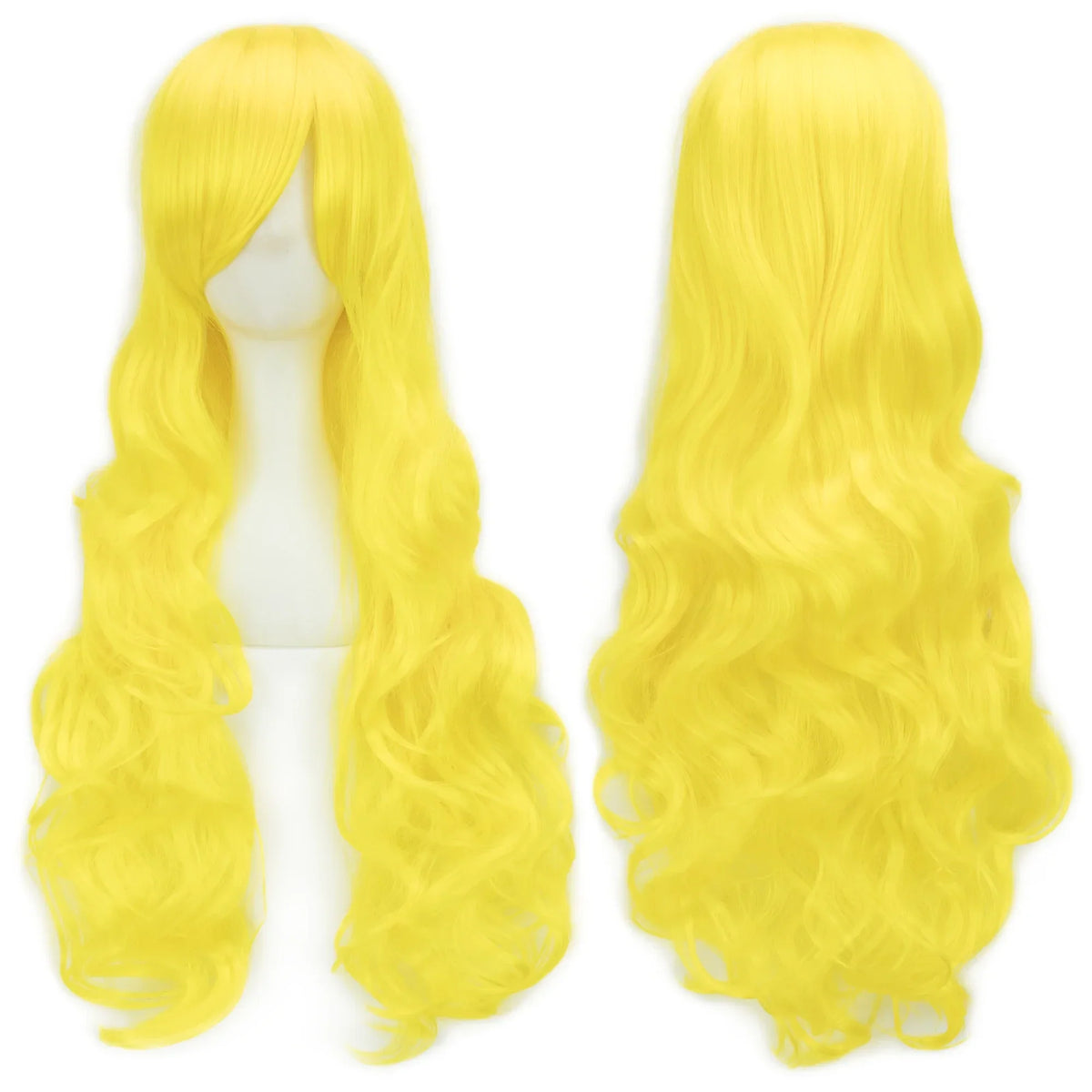 Long Curly Cosplay Wig – Synthetic Party Wig for Women