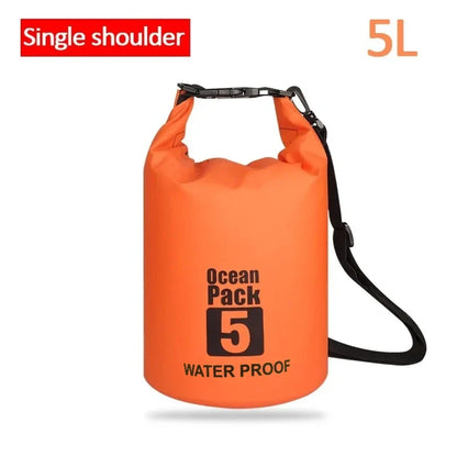 Waterproof Dry Bag 2L–30L – PVC Ocean Pack for Outdoor Sports