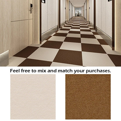 Self-Adhesive Carpet Tiles 11.8x11.8in – Anti-Slip Floor Mat Squares