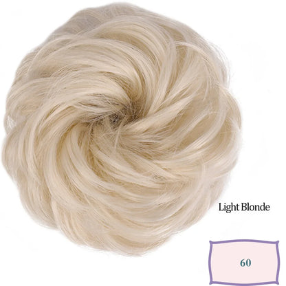Messy Bun Hair Scrunchie – Synthetic Chignon Updo Hairpiece