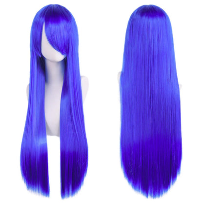 Cosplay Wig Long Straight 32 Inch – 36 Colors Synthetic Hair