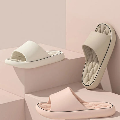 EVA Cloud Slide Slippers – Thick Cushion Non-Slip Indoor Shoes