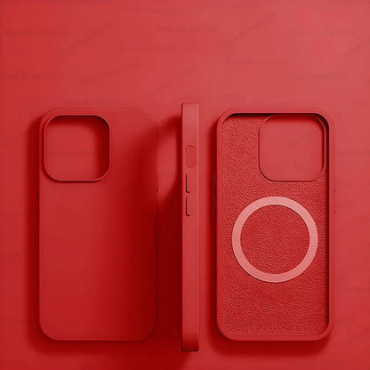 Liquid Silicone MagSafe iPhone Case – iPhone 11 to 15 Series