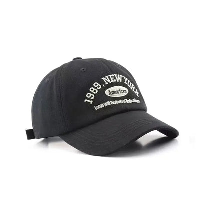 Embroidered Baseball Cap – 1989 New York Vintage Sun Hat
