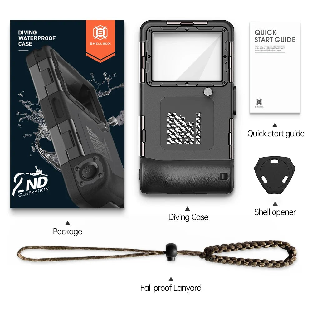 Waterproof Diving Phone Case – Universal Fit Up to 6.9 Inch