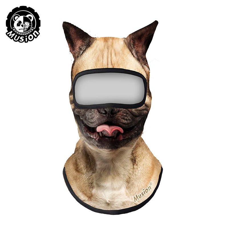 Unisex Animal Design Balaclava Hat Windproof Breathable Outdoor Sports Mask