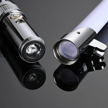 RGB Metal Lightsaber – Light-Up Dueling Sword with Sound