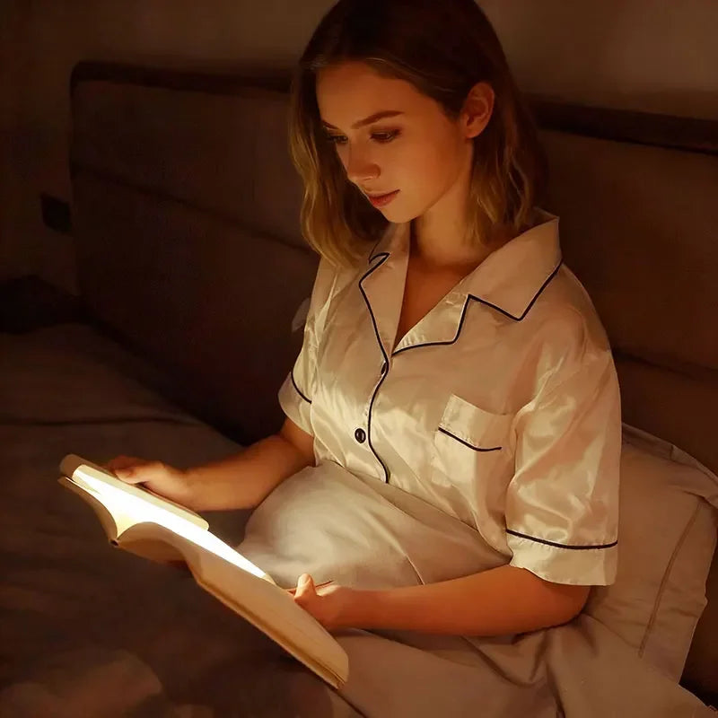 LED Flat Book Light – Dimmable Reading Lamp Panel